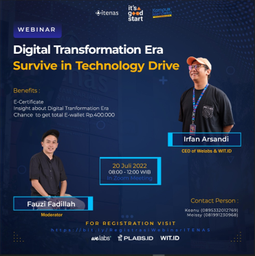 Digital Transformation Era: Survive in Technology Drive