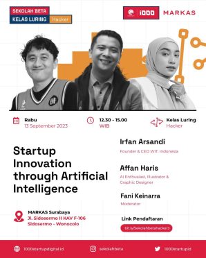Startup Innovation through Artificial Intelligence